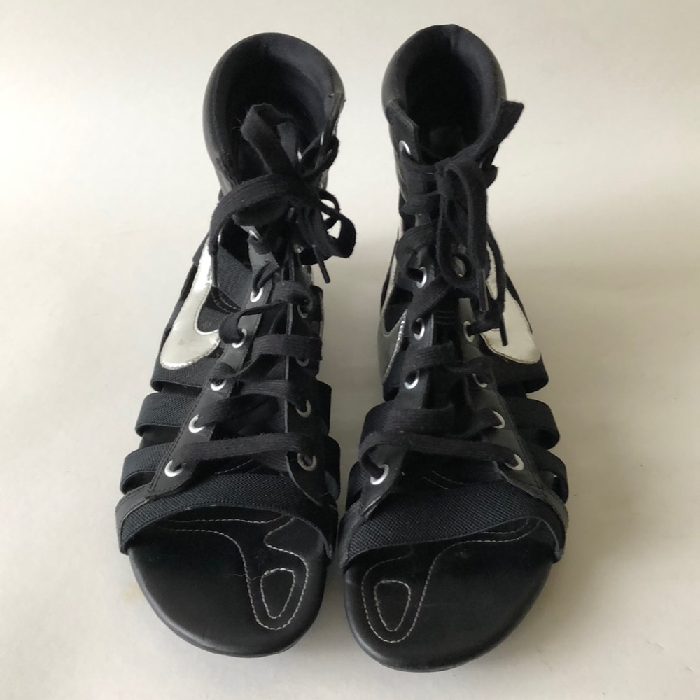 Nike Gladiator Wrestler Style Leather Ankle Boots